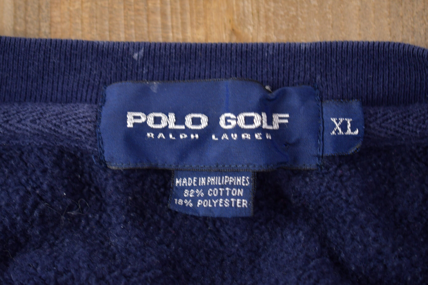 Vintage 1990s Polo Golf Crewneck Sweatshirt / 90s Crewneck / 90s Polo / Essential / Streetwear / 90s /