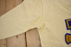 Vintage 1950s 100% Wool Collegiate Varsity Style Knit Sweater "MCH" True Vintage