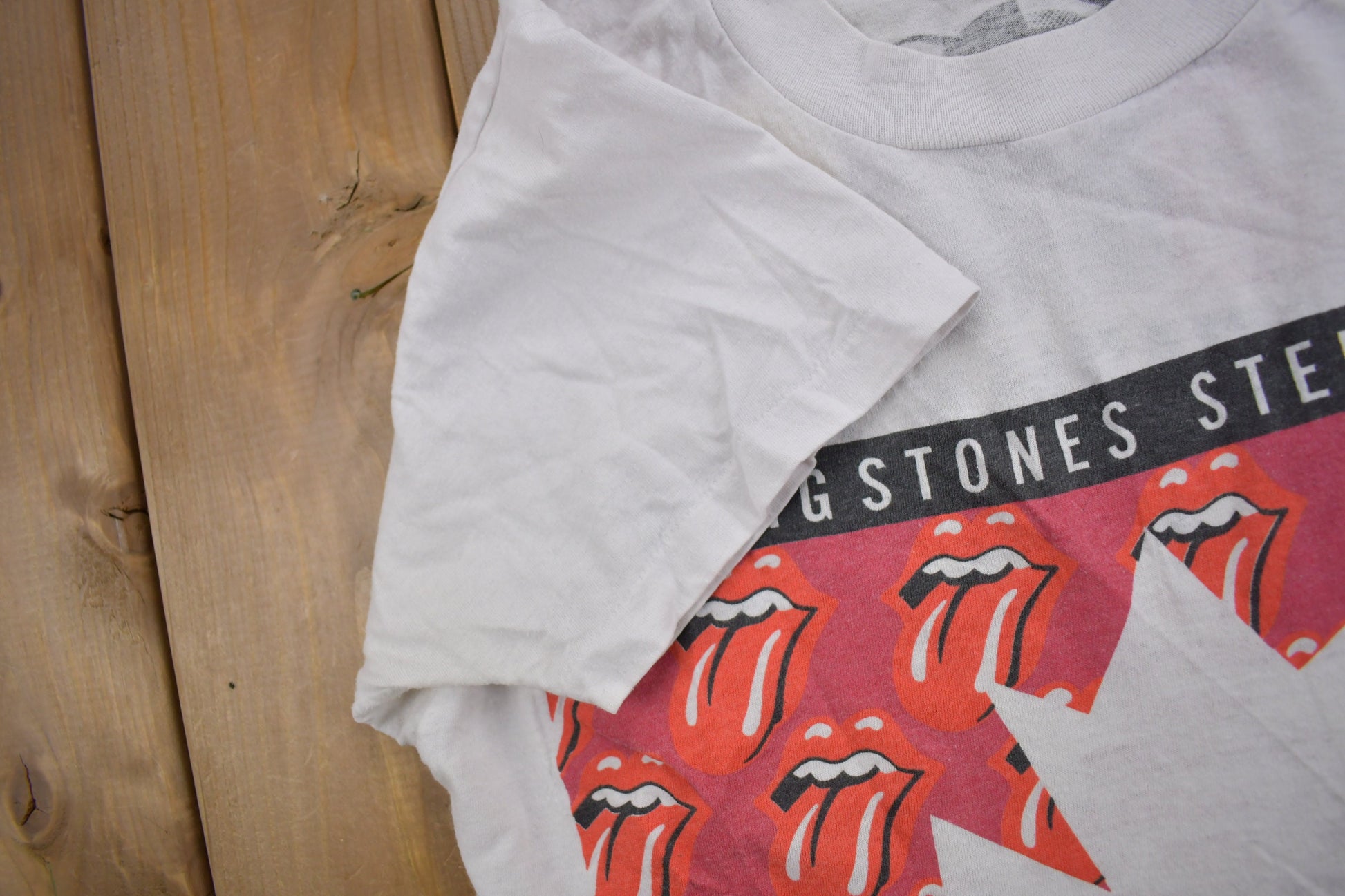 Vintage 1989 The Rolling Stones The Canadian Tour Band T-shirt