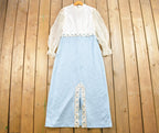Vintage 1960s Lace Sleeve Dress