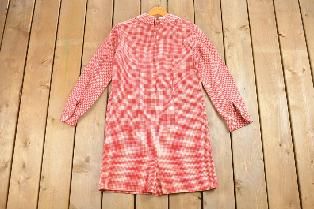 Vintage 1970s Long Sleeve Shirt Dress