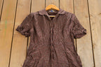 Vintage 1950s Eve Carver Sun Dress