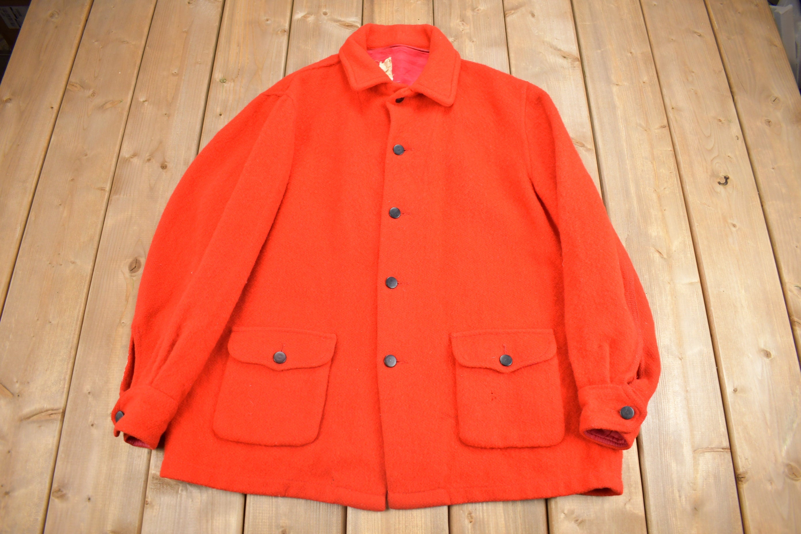 Vintage 1970s Hudson's Bay 100% Wool Jacket
