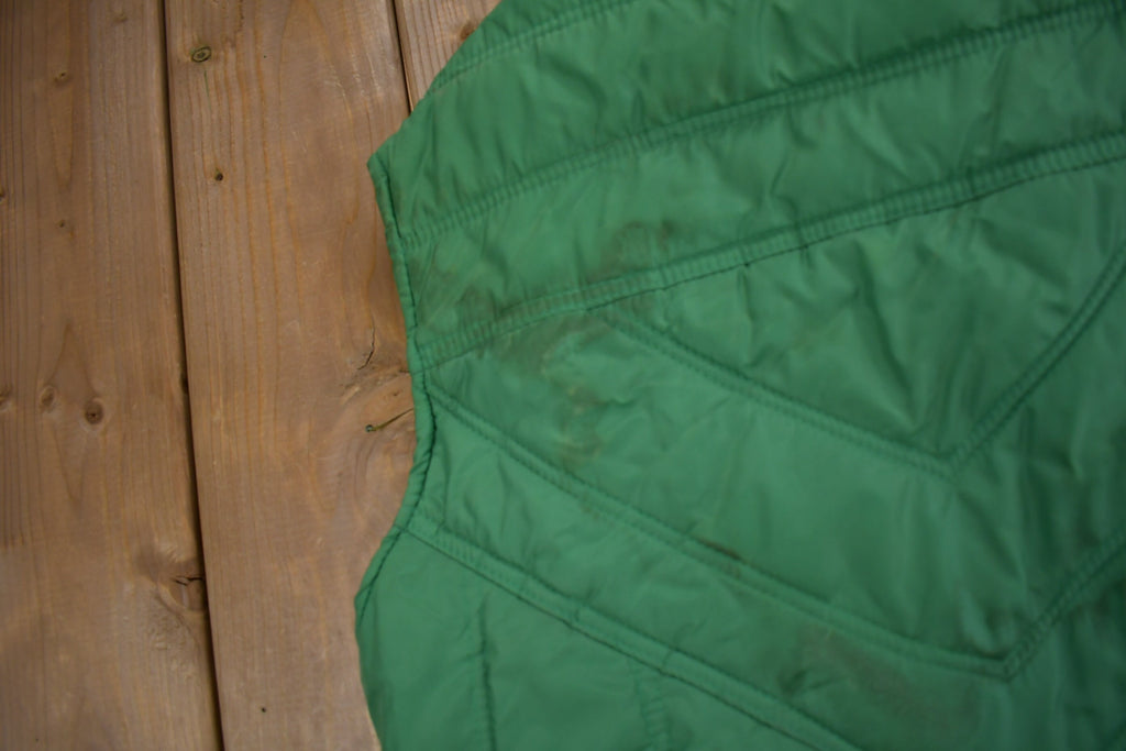 Vintage 1970s JC Penney Zip Up Vest