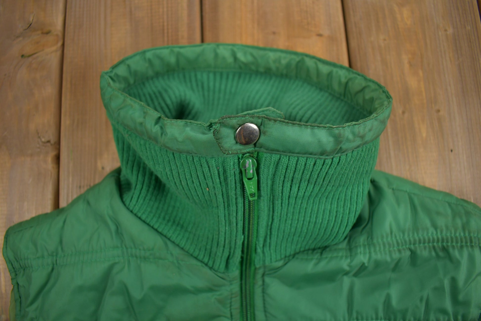 Vintage 1970s JC Penney Zip Up Vest