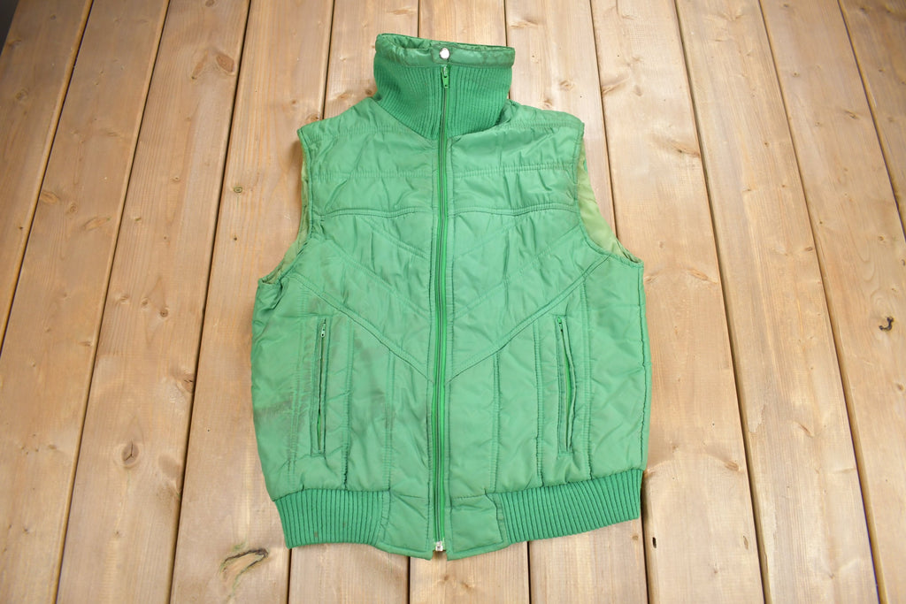 Vintage 1970s JC Penney Zip Up Vest