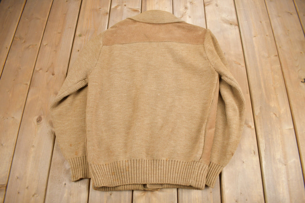 Vintage 1970s Sears The Men's Store Knit Jacket