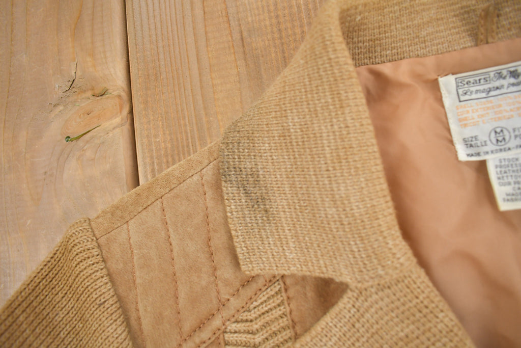 Vintage 1970s Sears The Men's Store Knit Jacket