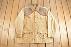 Vintage 1960s Key Imperial Canvas Hunting Jacket