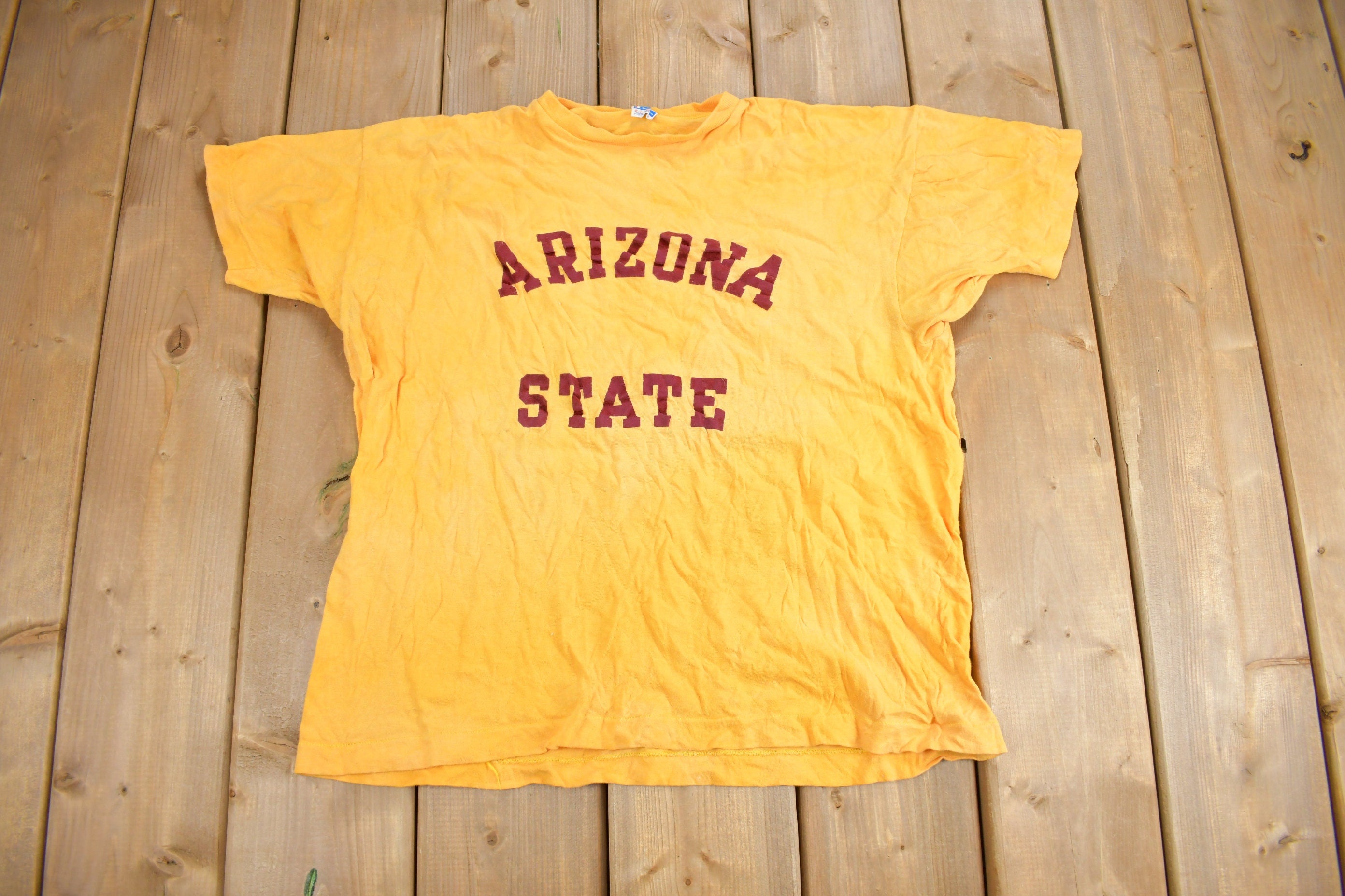 Vintage 1980s Arizona State University Collegiate Champion T-Shirt