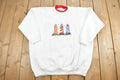 Vintage 1990s Light House Embroidered Crewneck Sweatshirt