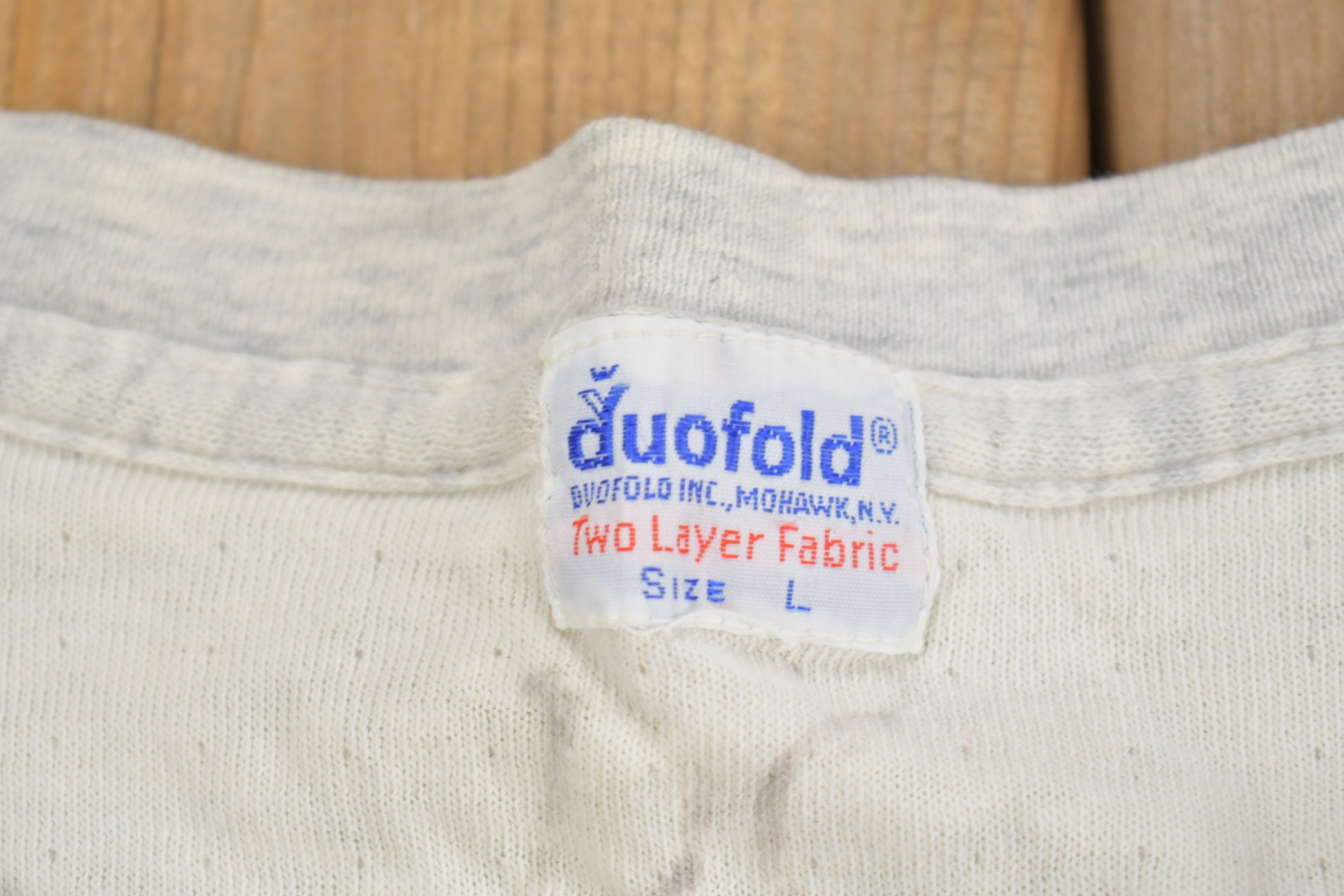 Vintage 1980s Duofold Crewneck Sweatshirt