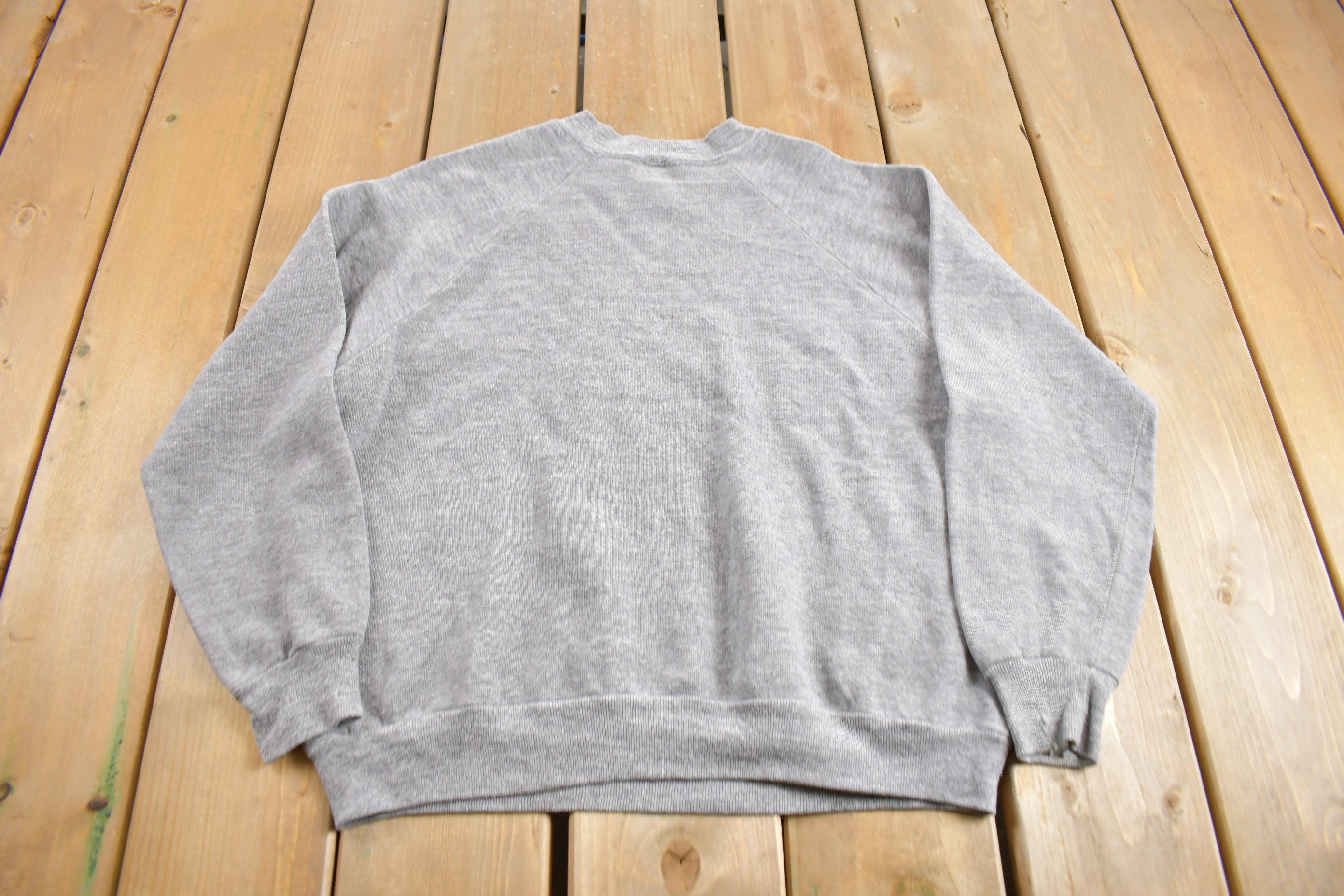 Vintage 1970s Albert Einstein Raglan Crewneck Sweatshirt