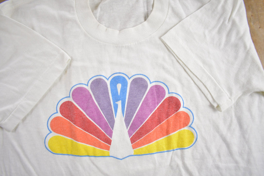 Vintage 1970s NBC News Graphic T-Shirt