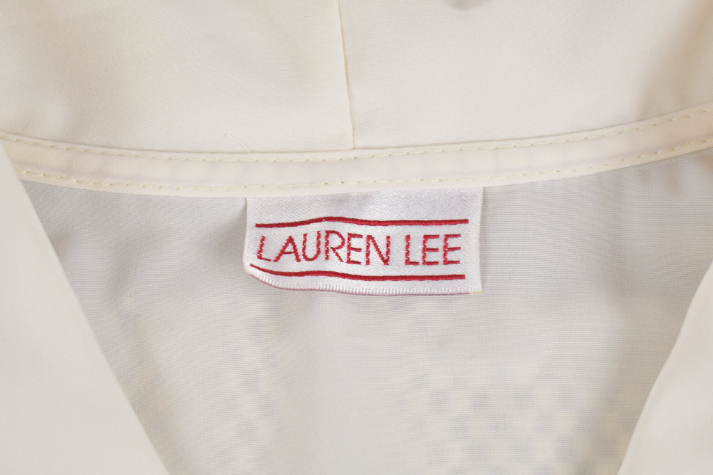 Vintage 1980s Lauren Lee Floral Collar Button Up Shirt
