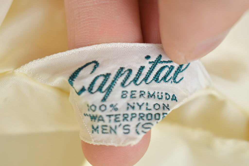 Vintage 1970s Capital Bermuda Souvenir Windbreaker Jacket