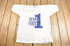 Vintage 1980s Penn State Nittany Lions Collegiate Jersey T-Shirt