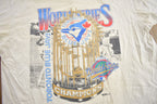 Vintage 1992 Toronto Blue Jays MLB World Series Championship T-shirt