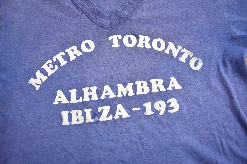 Vintage 1970s Toronto Alhambra Iblza-193 Graphic T-Shirt