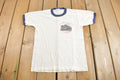Vintage 1970s Mid Continent Railway North Freedom Wisconsin Ringer T-Shirt