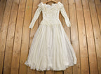 Vintage 1970s Jassica Mc Clinton Bridal Dress