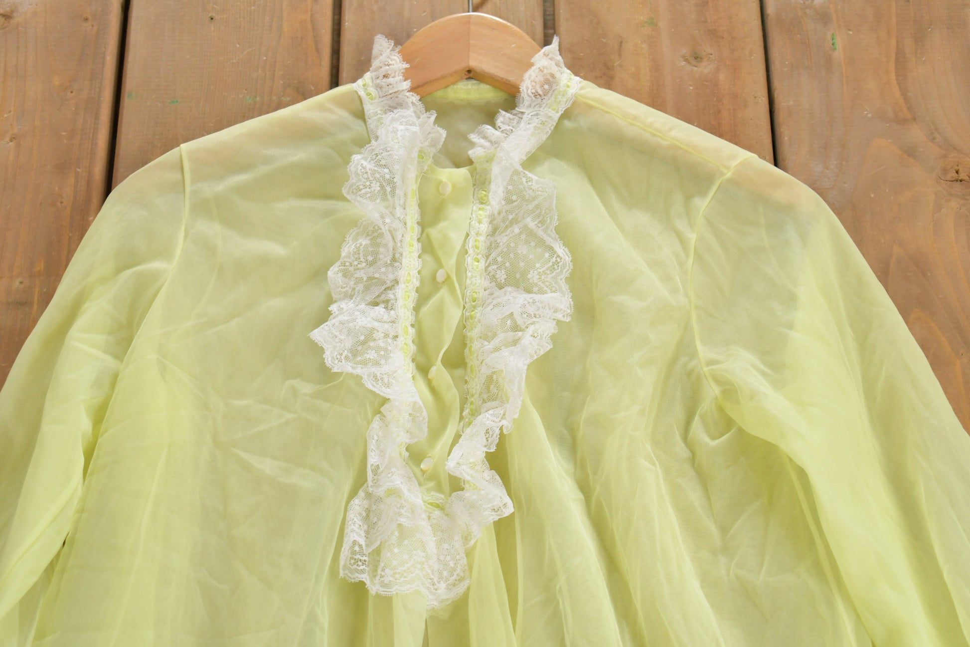 Vintage 1960s Lingerie Night Gown Dress