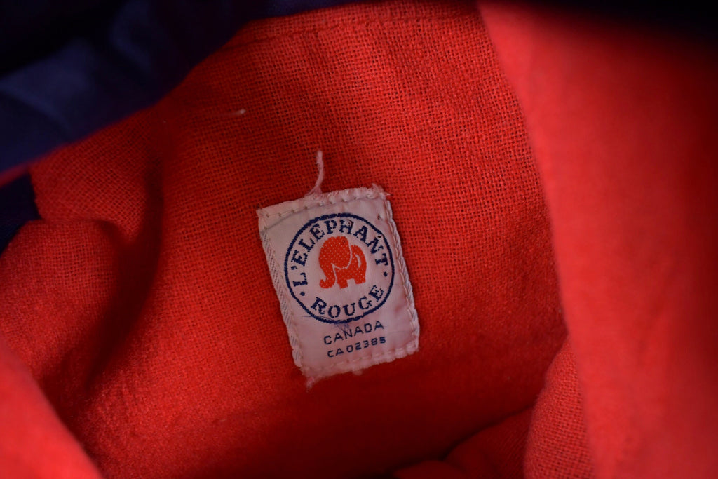 Vintage 1970s L'Elephant Rouge Windbreaker Jacket