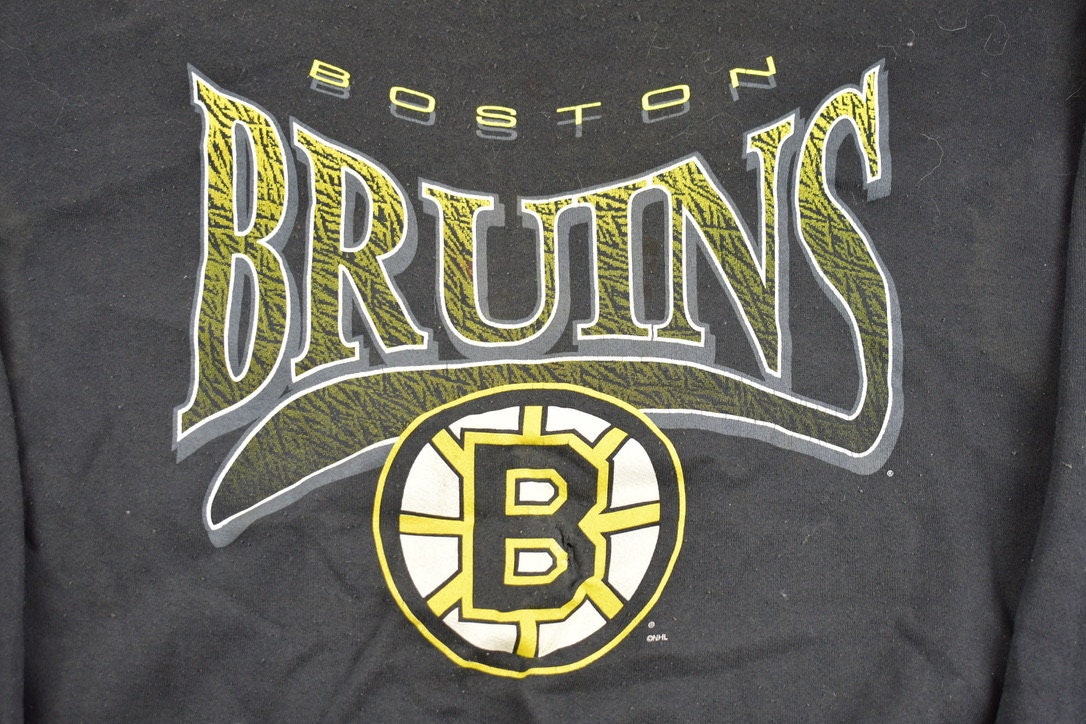 Vintage 1990s Boston Bruins NHL Crewneck Sweatshirt