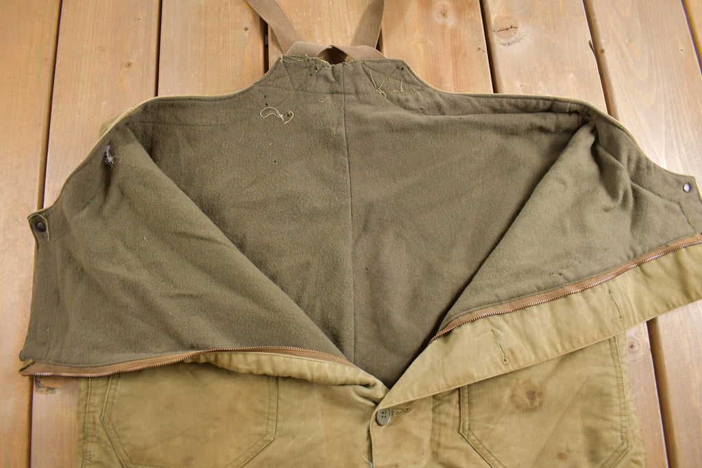 Vintage 1940s USN Deck Overalls