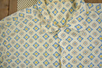 Vintage 1950s Single Needle All Over Print Button Up Shirt
