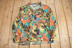 Vintage 1970s Frederick Alexandra Abstract Theme Button Up Shirt