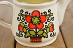Vintage 1960s Sadler Floral Ceramic Tea Pot