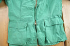 Vintage 1950s Kodiak Kloth Lightweight Robins Egg Hunting Jacket