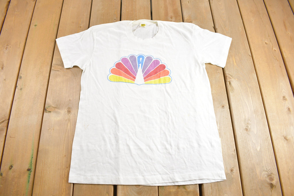 Vintage 1970s NBC News Graphic T-Shirt