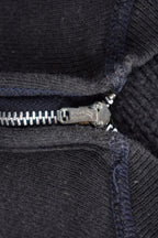 Vintage 1950s The saints Short Sleeve Quarter Zip Sweater