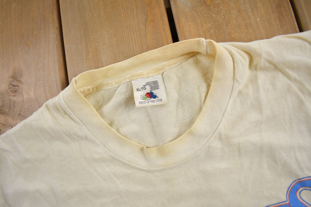 Vintage 1992 Toronto Blue Jays MLB World Series Championship T-shirt