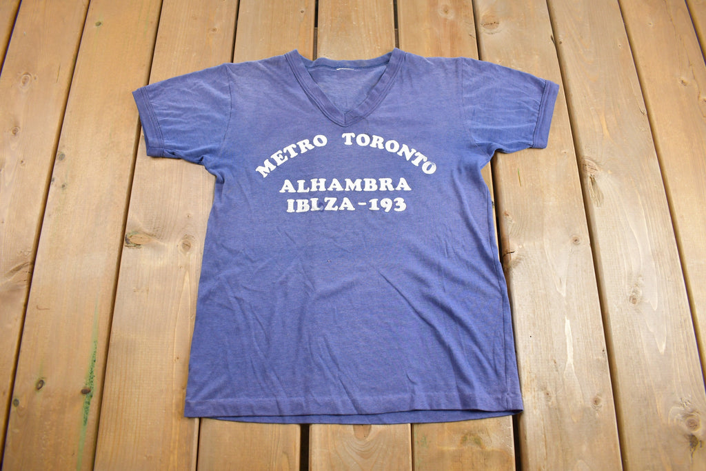 Vintage 1970s Toronto Alhambra Iblza-193 Graphic T-Shirt