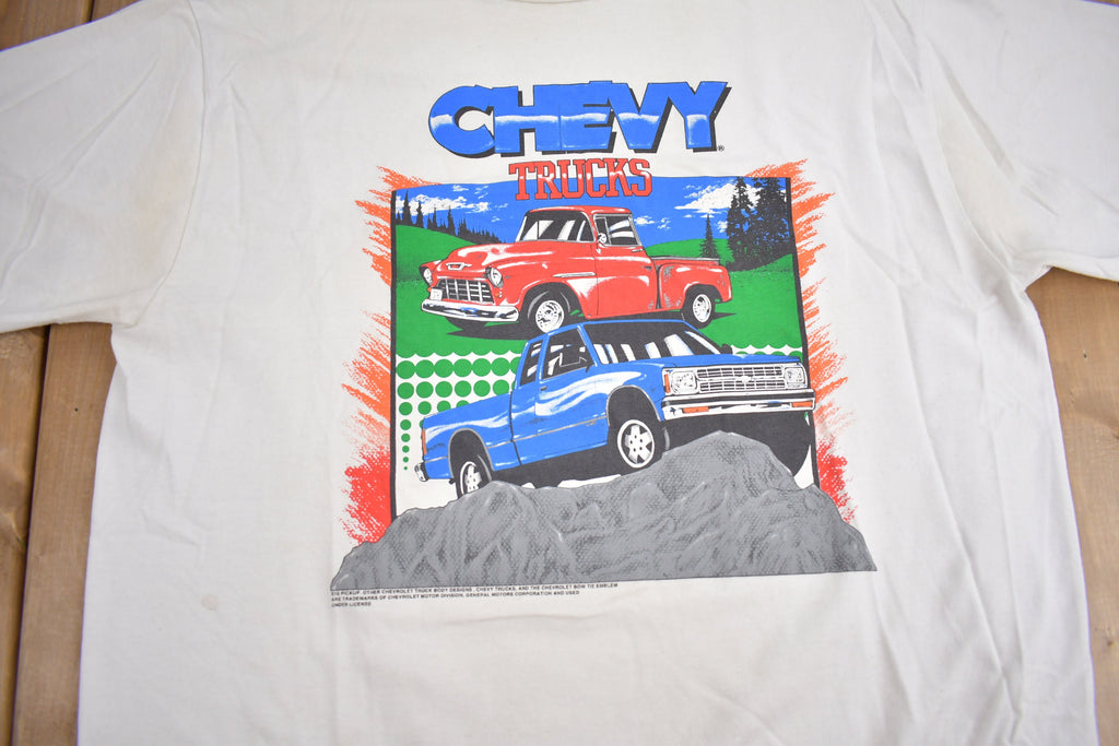 Vintage 1980s Chevrolet Chevy Trucks Graphic T-Shirt