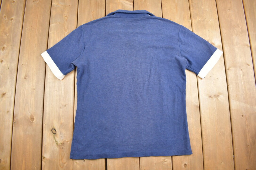 Vintage 1970s Add In Basketball Warm Up Jersey