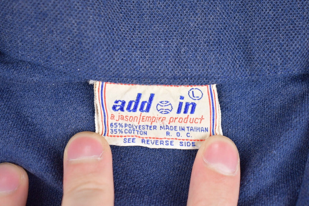 Vintage 1970s Add In Basketball Warm Up Jersey