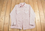 Vintage 1970s Lady Queen Wool Button Up Shirt