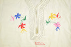 Vintage 1950s Haiti Hand Embroidered Shirt