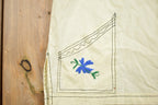 Vintage 1950s Haiti Hand Embroidered Shirt