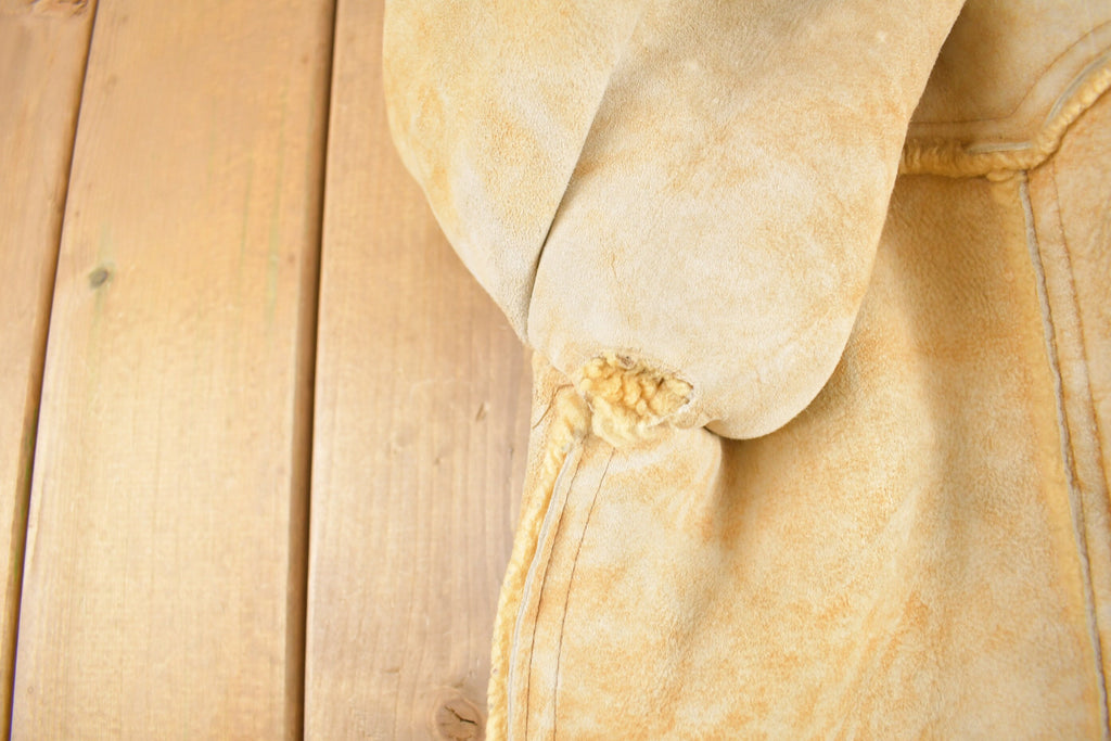 Vintage 1970s Sears The Mens Store Shearling Jacket