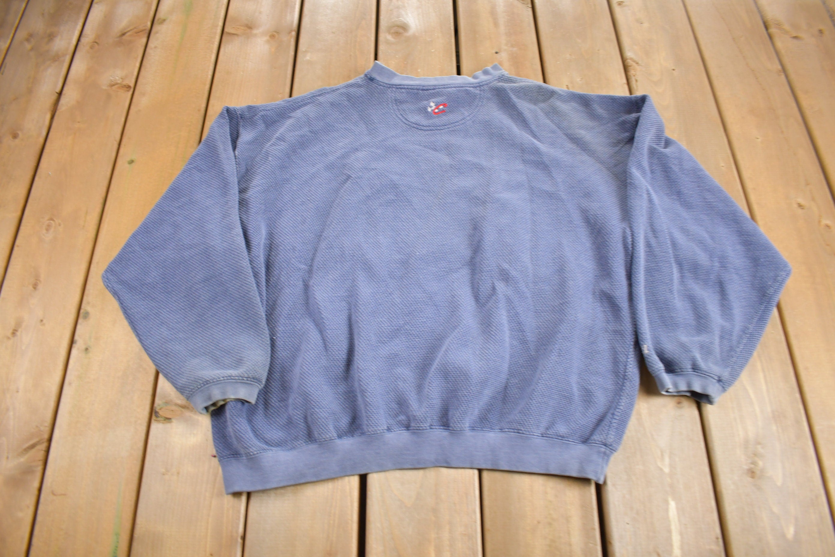 Vintage 1990s Dale Earnhardt Nascar Embroidered Crewneck Sweatshirt