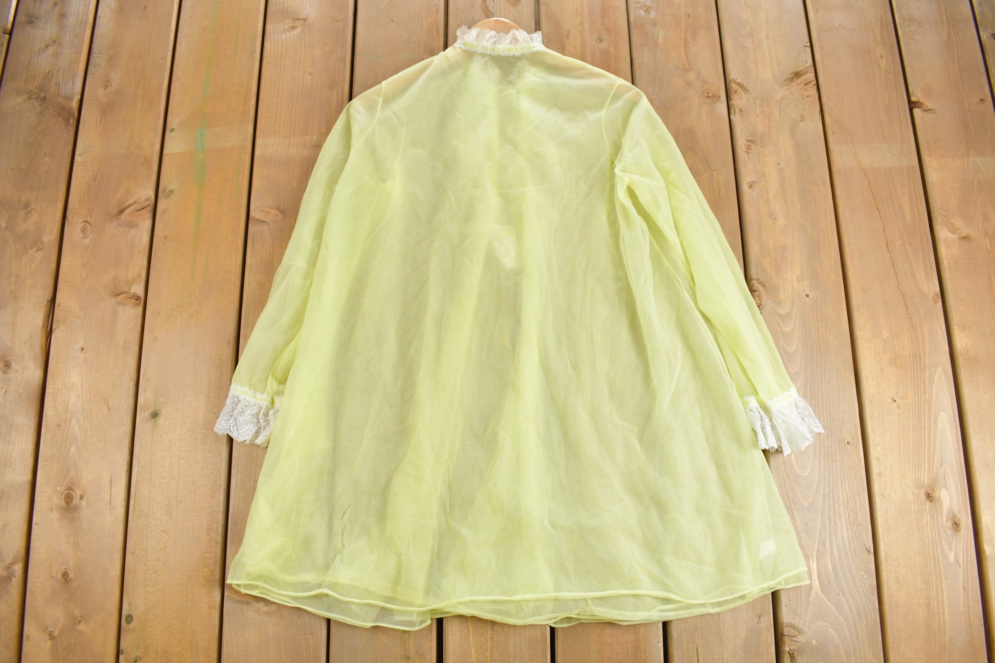 Vintage 1960s Lingerie Night Gown Dress