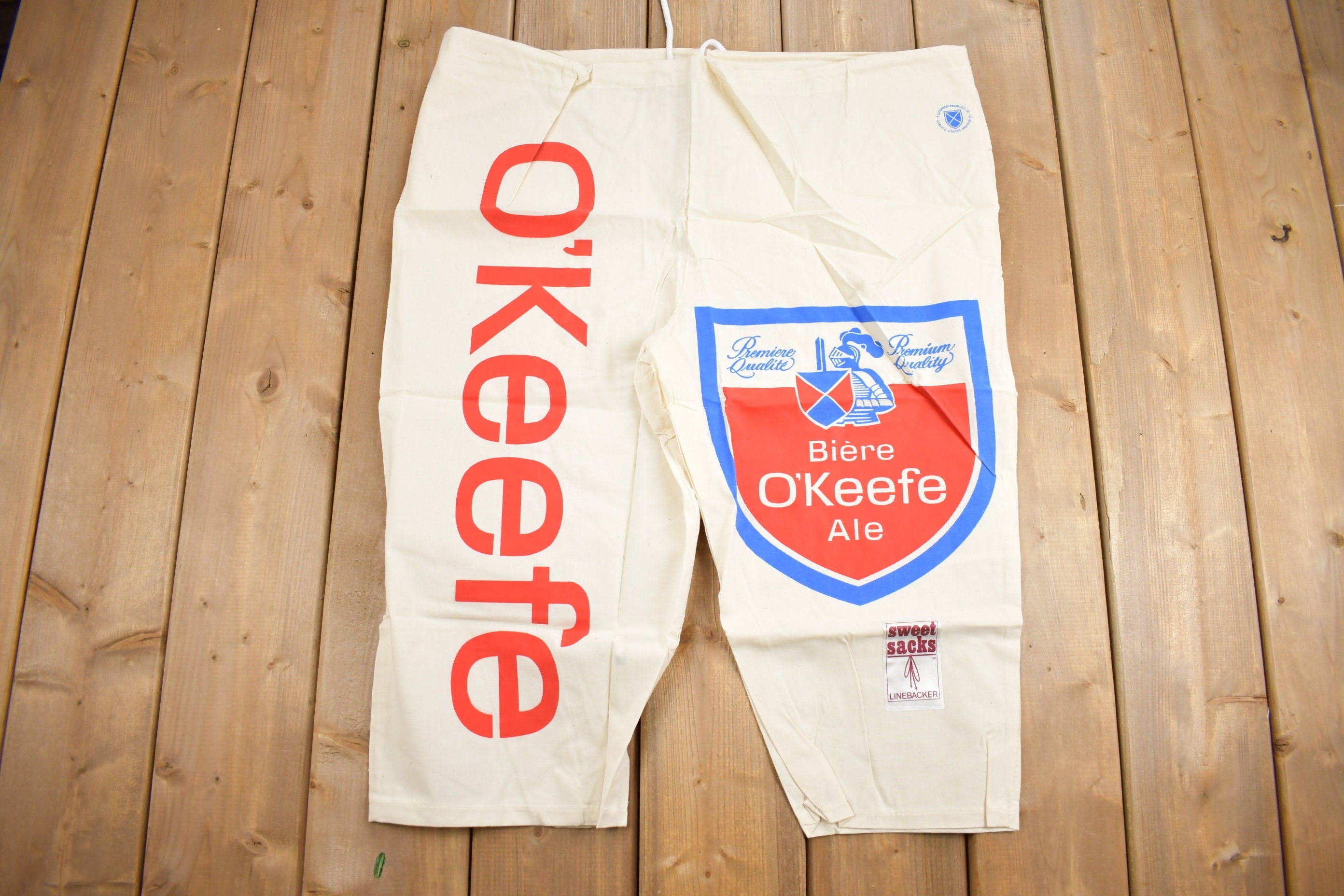 Vintage 1990s O'Keefe Ale Sugar Sack Shorts