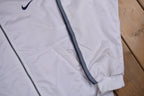 Vintage 1990s Nike Embroidered Mini Swoosh Zip Up Sweatshirt
