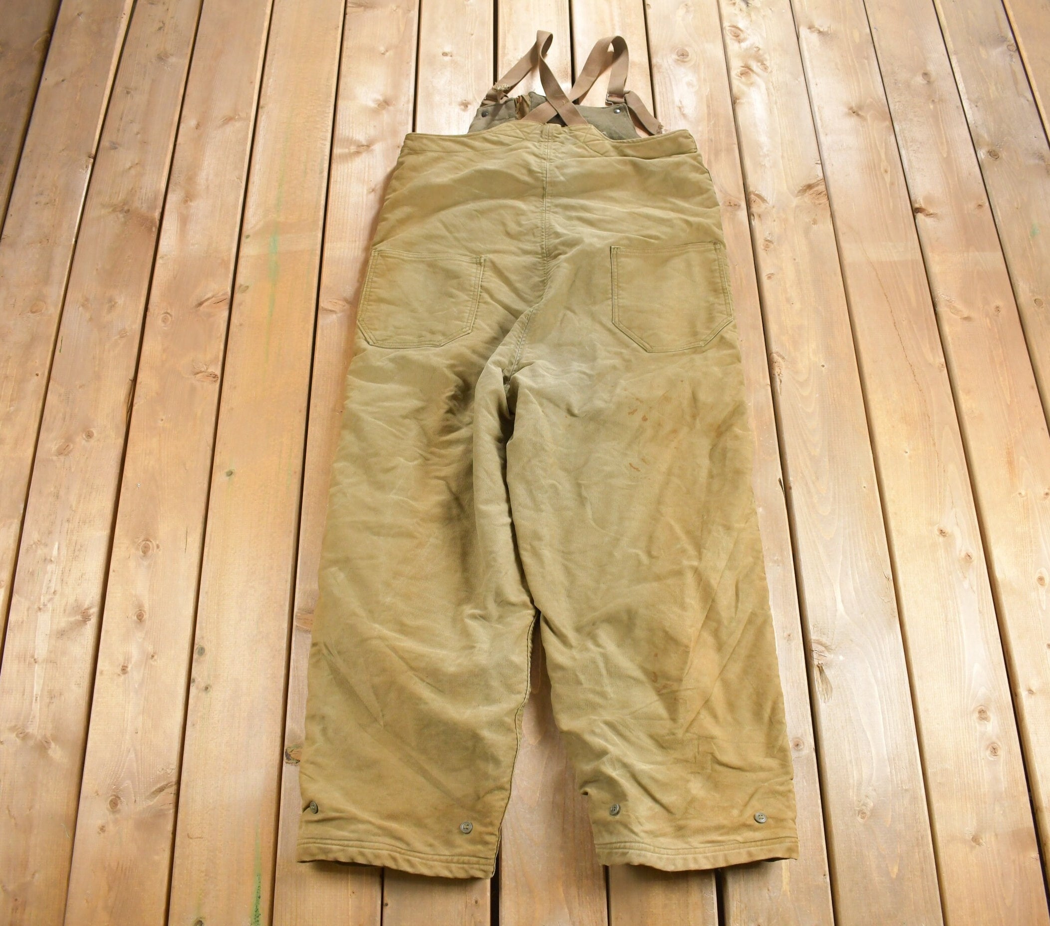 Vintage 1940s USN Deck Overalls