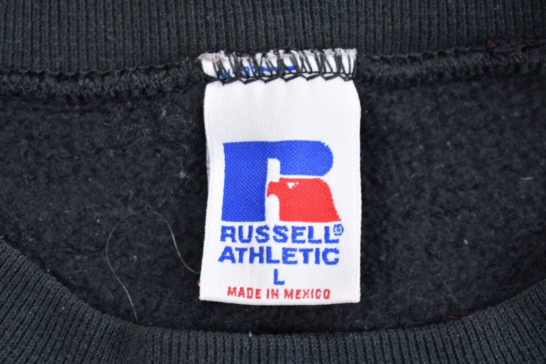 Vintage 1990s Simpson Softball Russell Athletics Crewneck Sweatshirt / 90s Crewneck / Made In USA / Athleisure / Streetwear / 90s Russell